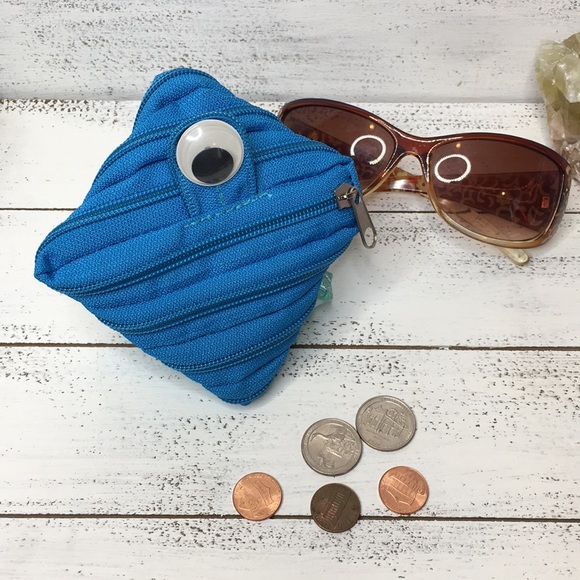Monster Zipper Face Coin Purse - Picture 5 of 7